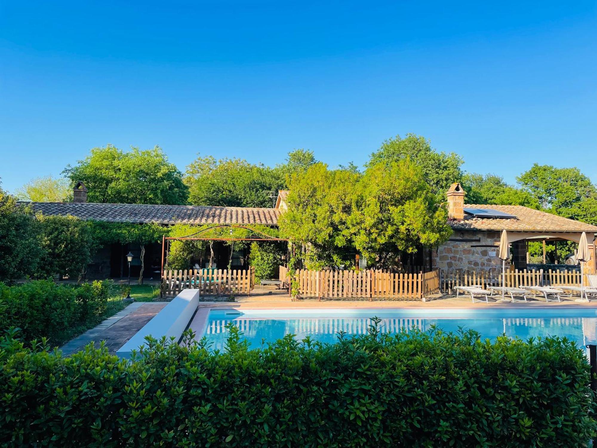 Agriturismo Eco-Bio Villa Vacasio Pitigliano Kültér fotó